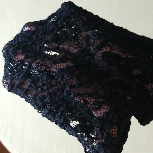 Hanky Panky High Necked 🖤Black🖤Lace Top - Picture 3 of 6